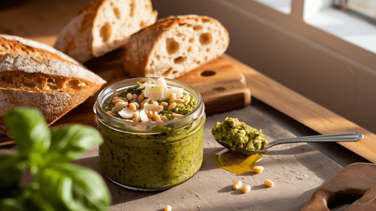 How long does pesto last in the fridge?