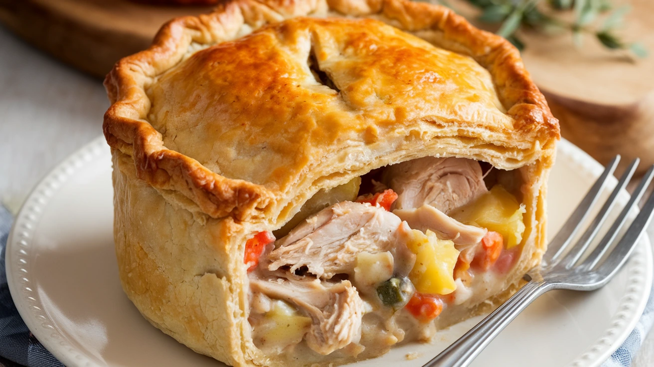 chicken pot pie with cream of chicken soup