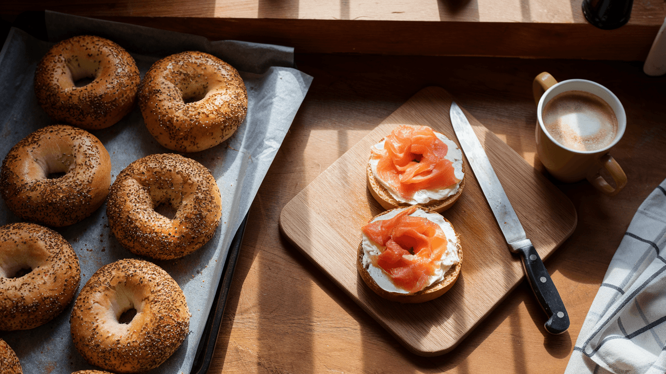 Sourdough Bagels Recipe