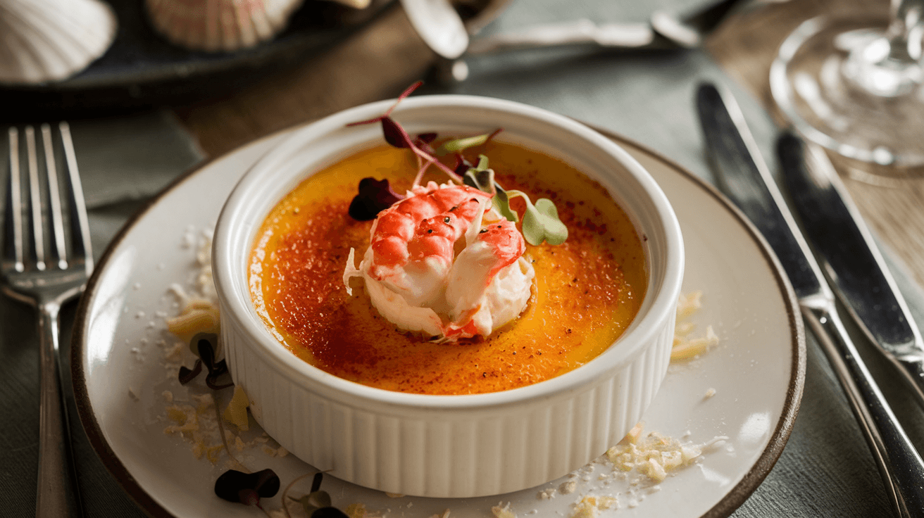 Crab Brulee Recipe