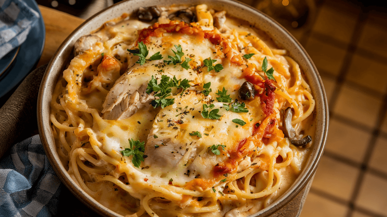 easy chicken tetrazzini recipe