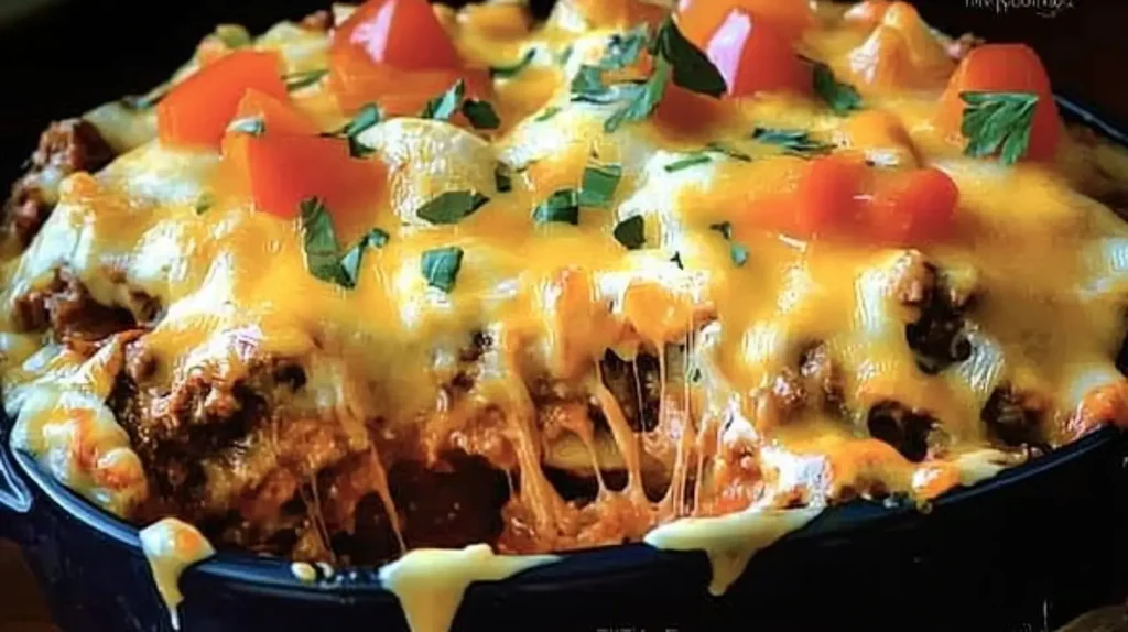beef lombardi casserole